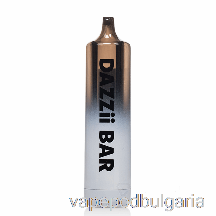 Vape 10000 Дръпки Dazzleaf Dazzii Bar 510 батерия бяла / черна